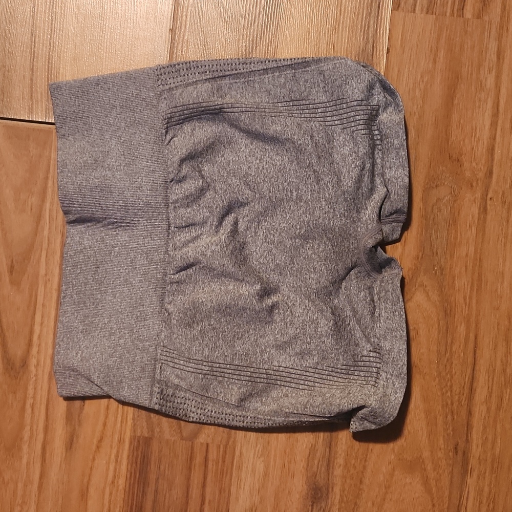 Medium grey workout shorts